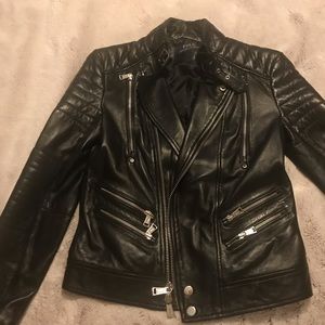 Leather Moto jacket
